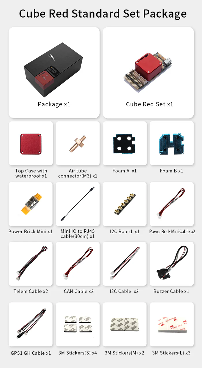 Pixhawk The Cube Red Pro Standard Set